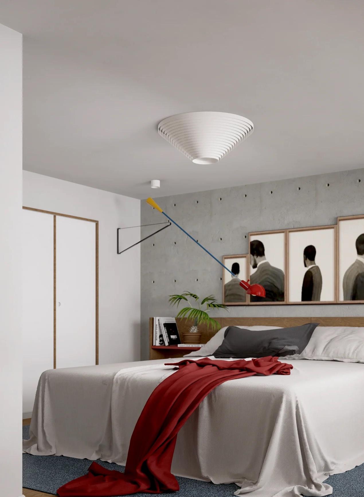 Petal Flush ceiling light