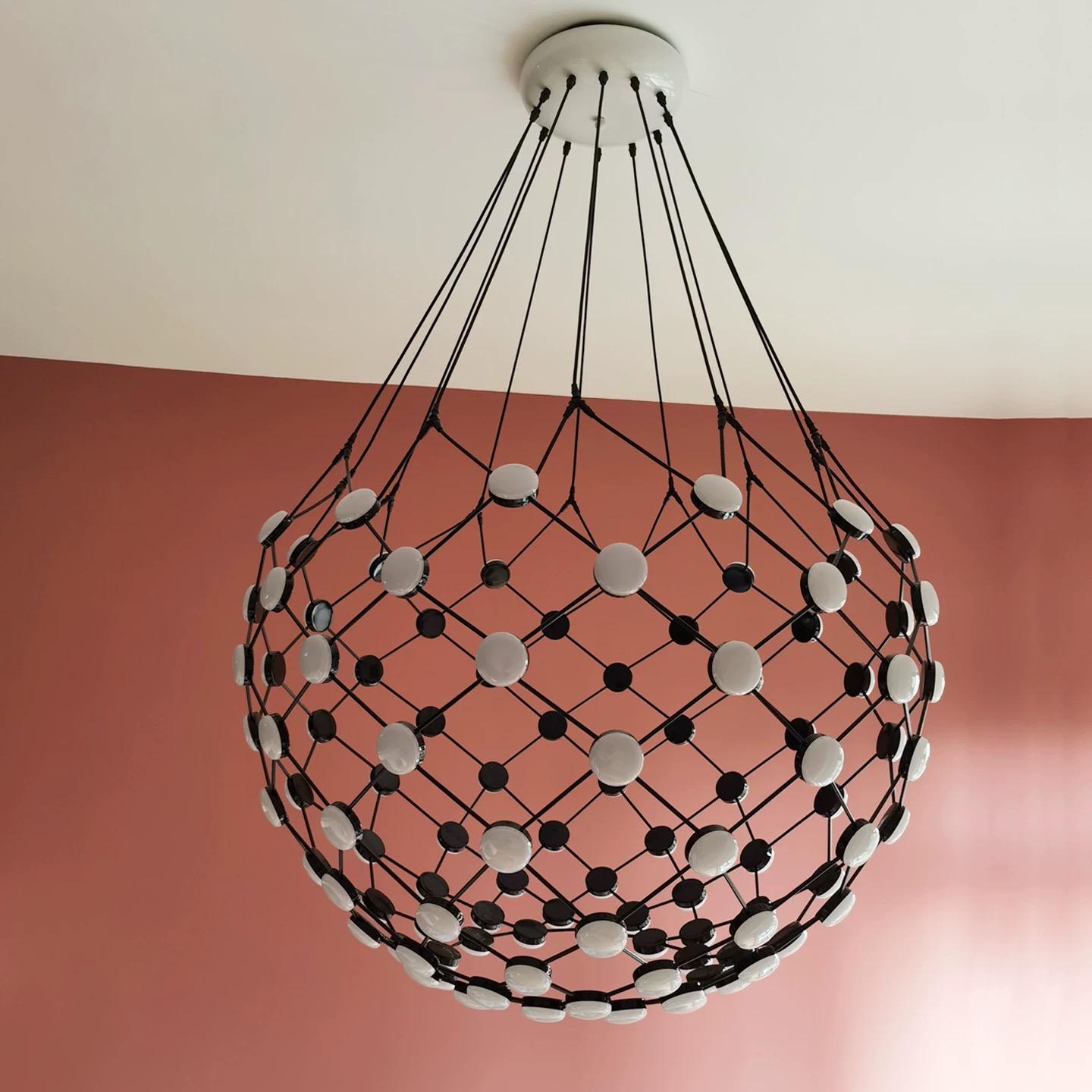 Cascade Grid pendant light