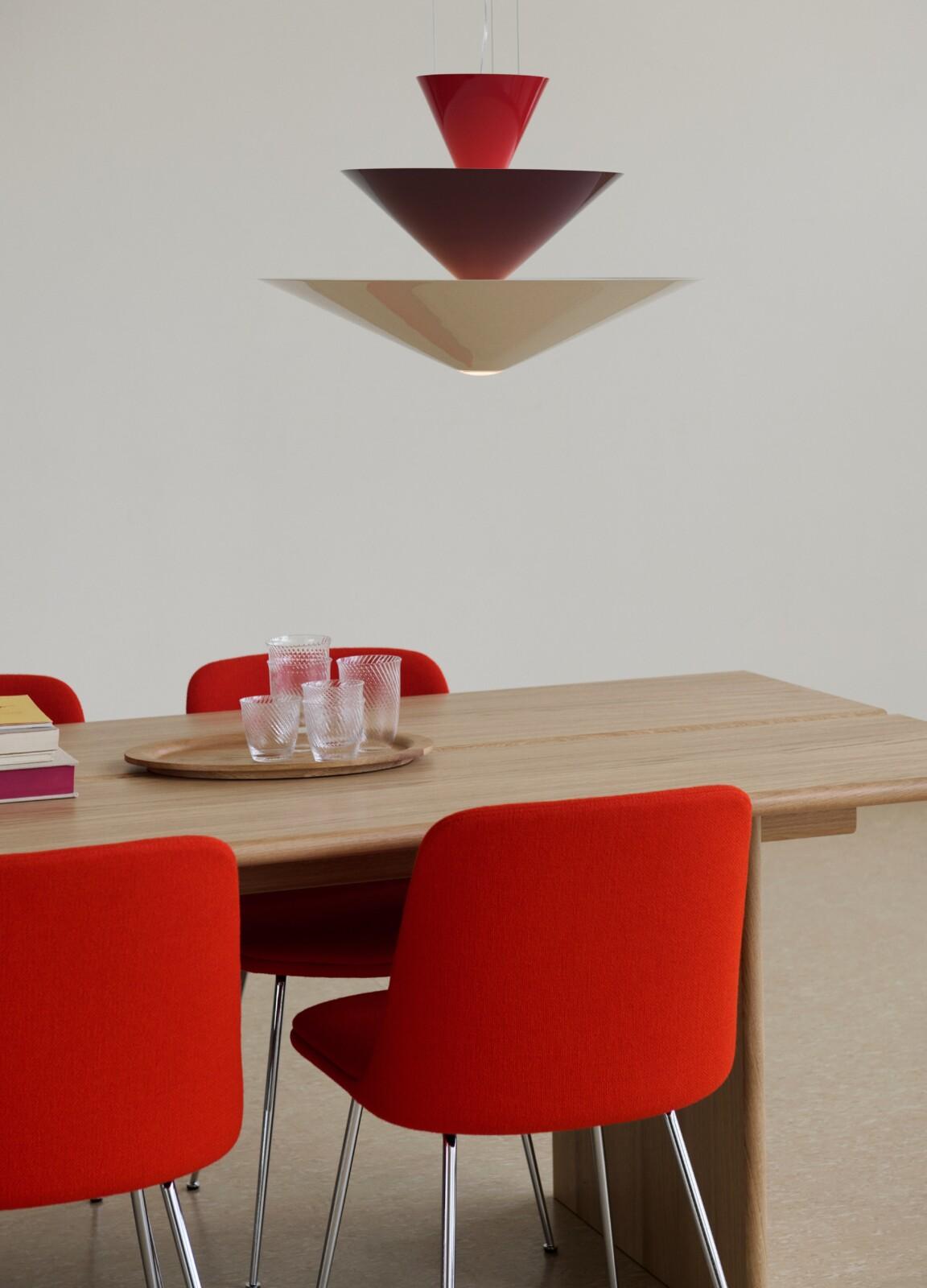 Stacked Shade pendant light