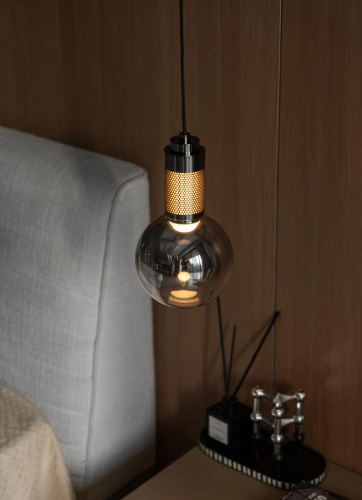 Smoked Globe pendant light