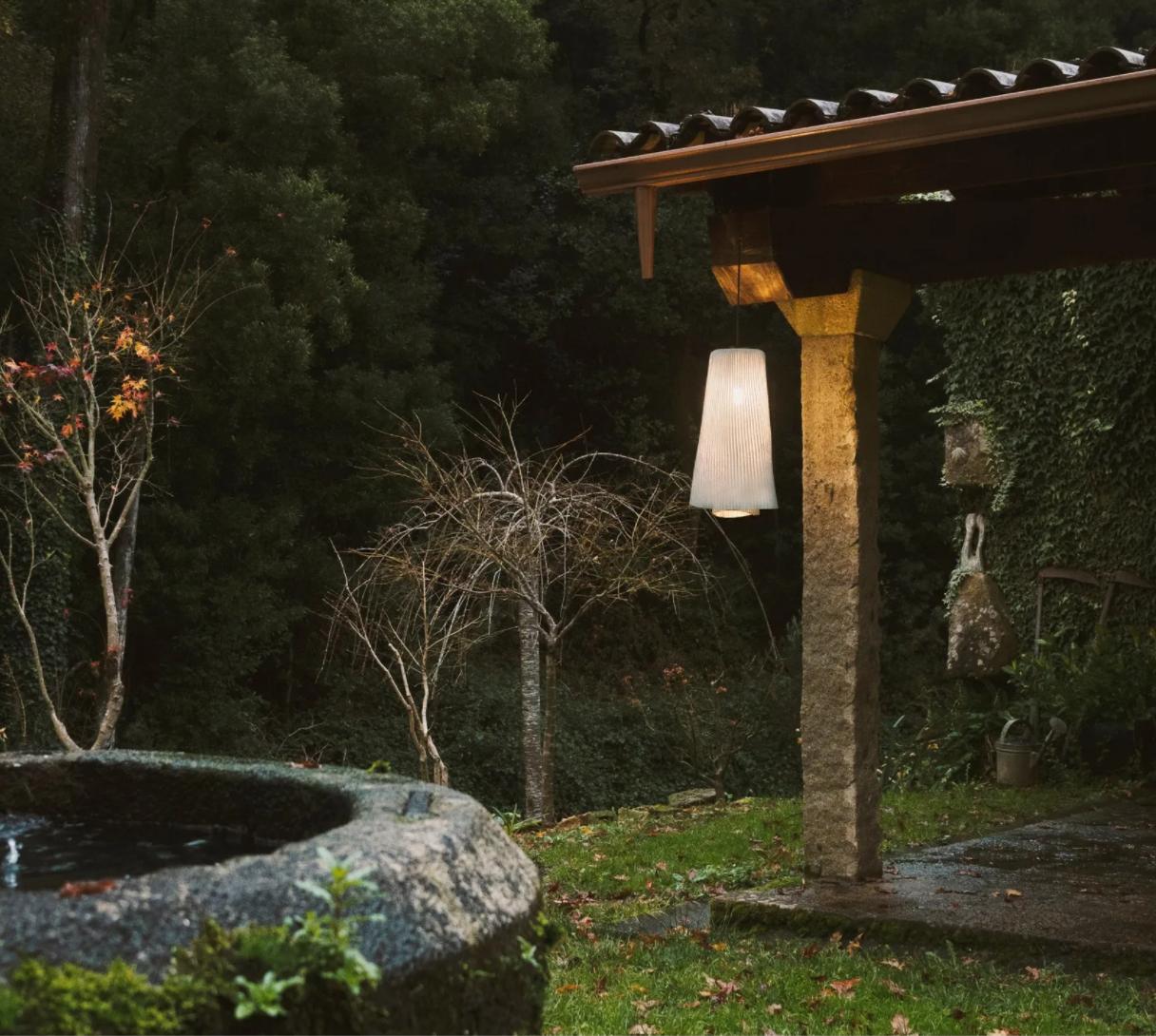 Tall Lantern pendant light
