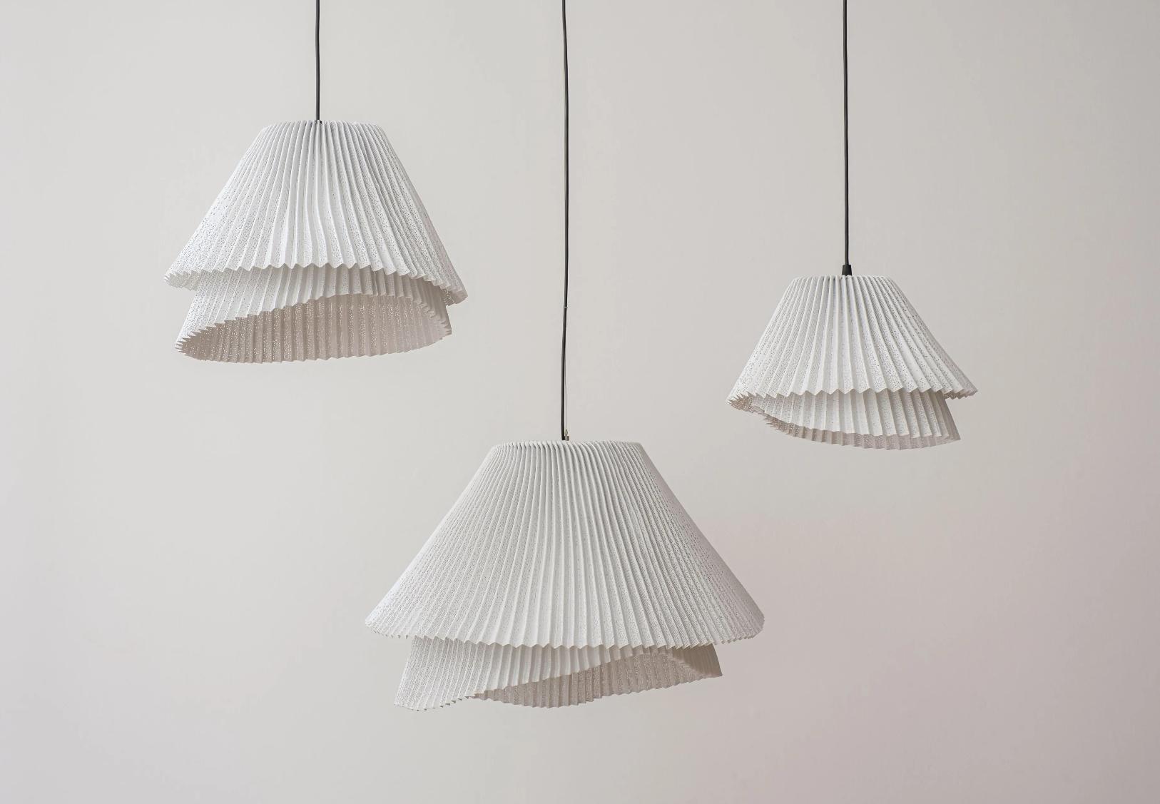 Soft Pleat pendant light