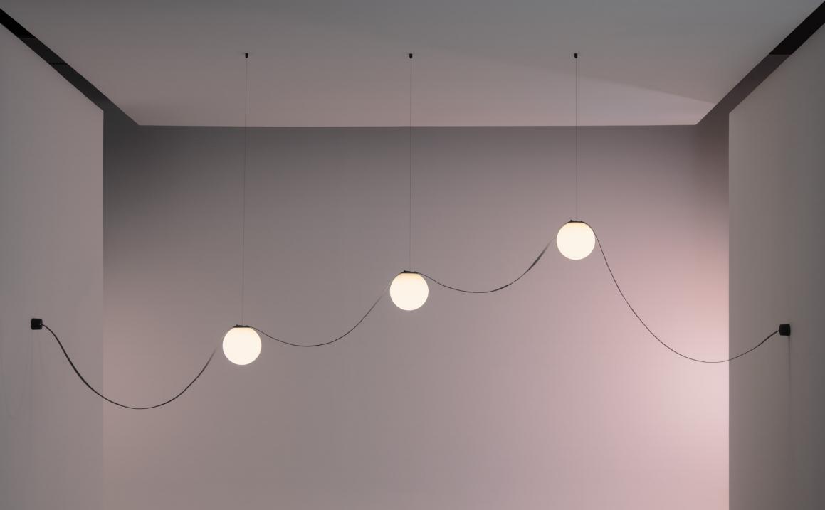 Suspended Globes pendant light
