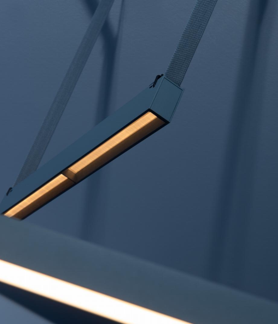 Linear Frame pendant light
