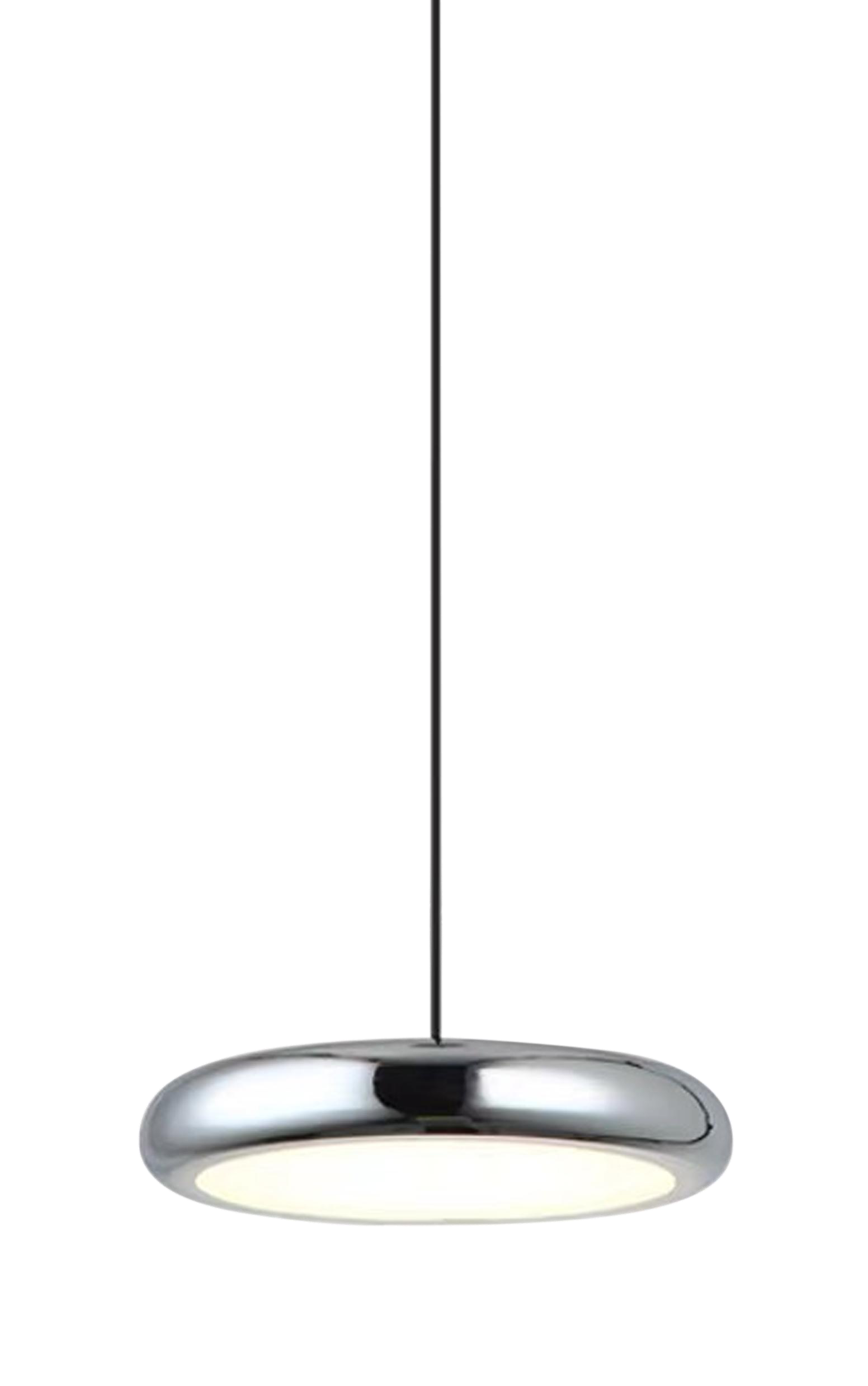 Polished Disc pendant light