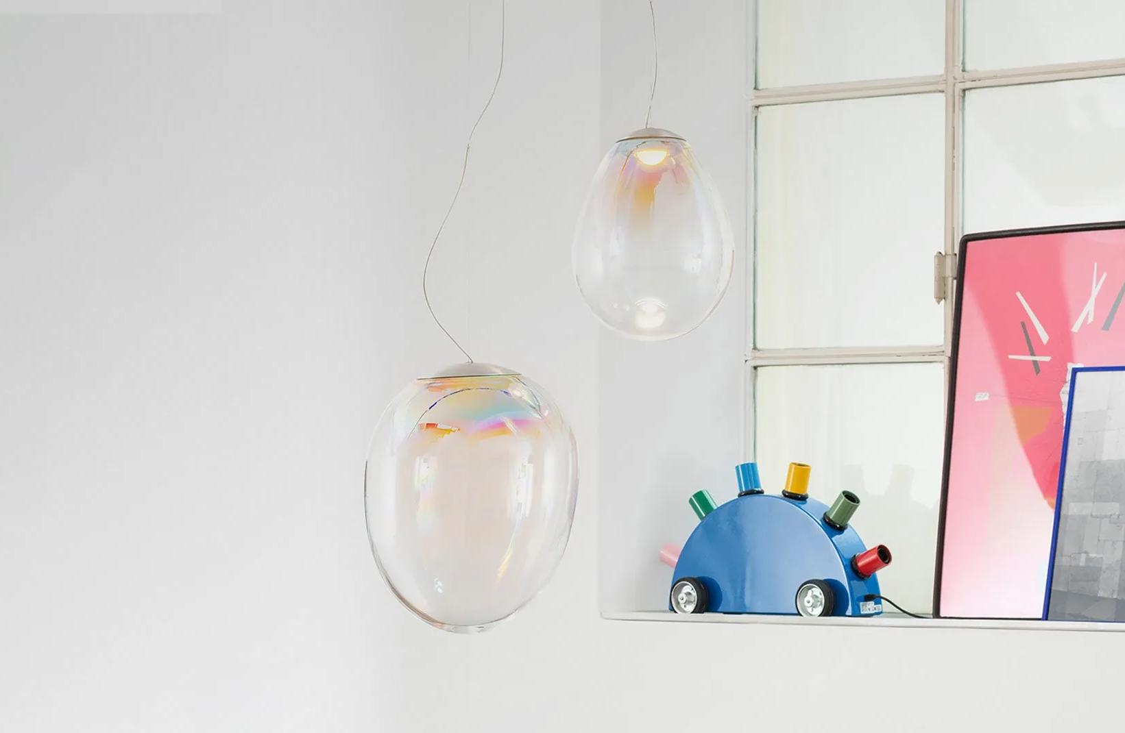 Glass Bubble pendant light