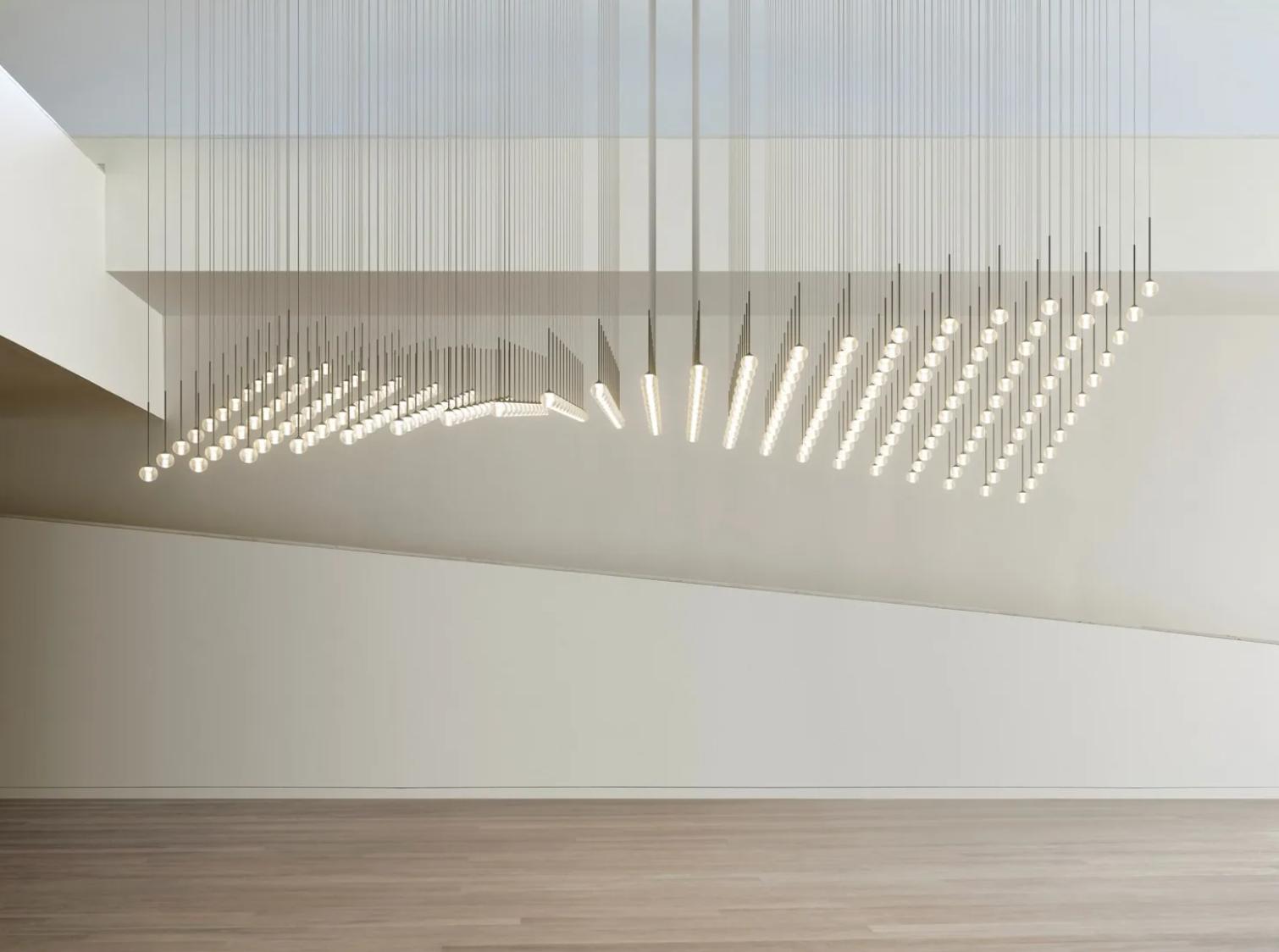 Rod Cascade pendant light