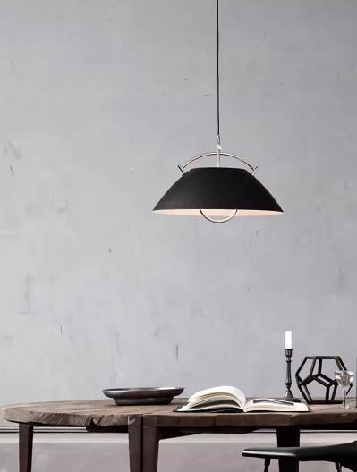 Suspended Dome pendant light