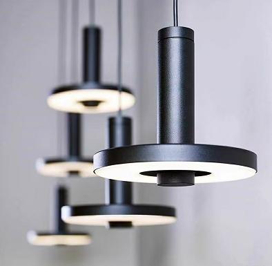 Cylinder Ring pendant light