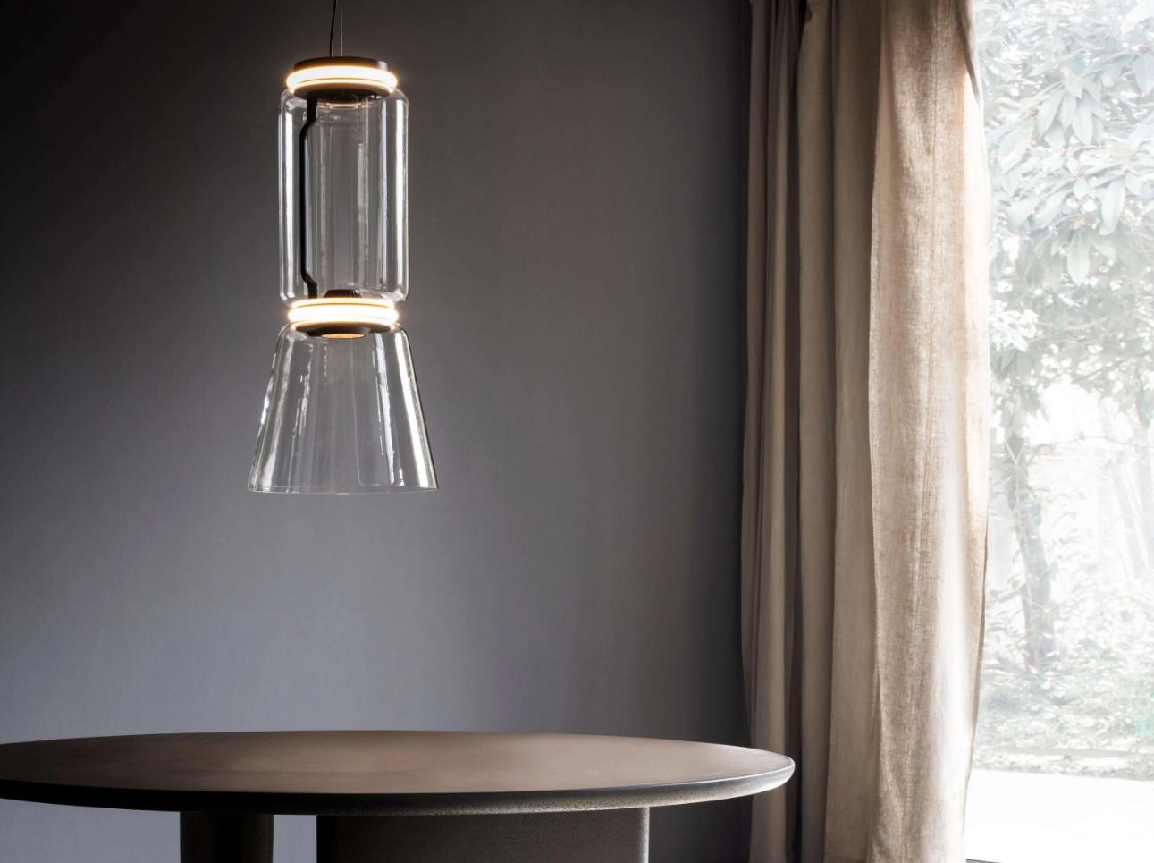 Glass Tower pendant light