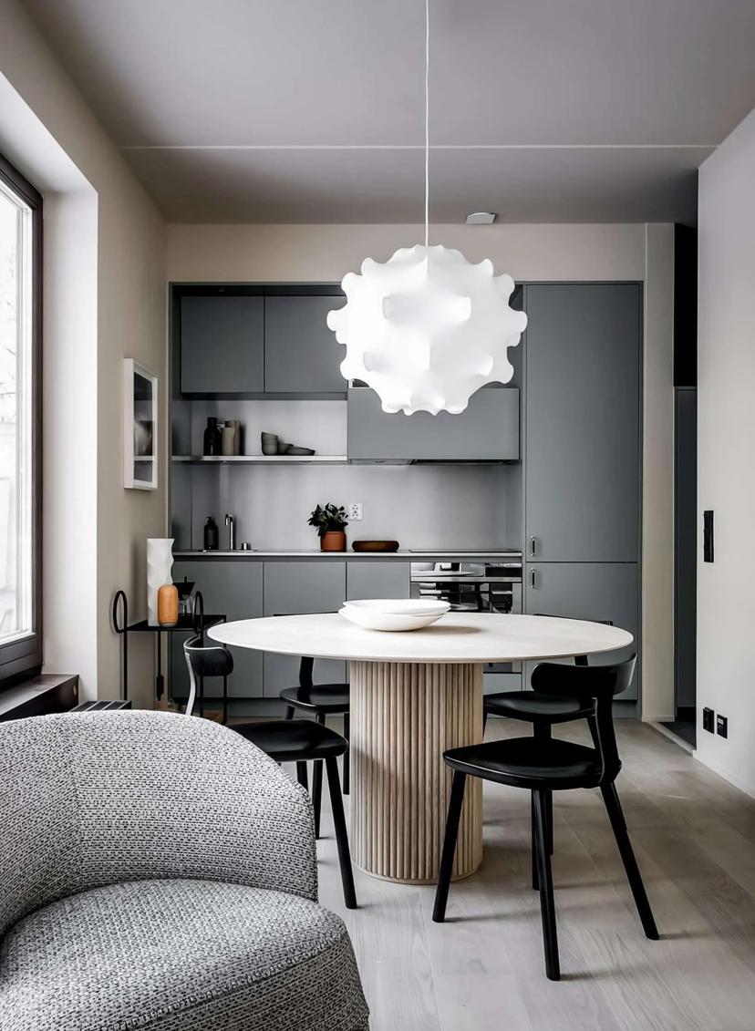 Sculpted Sphere pendant light
