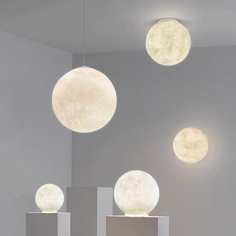 Moon Globe pendant light