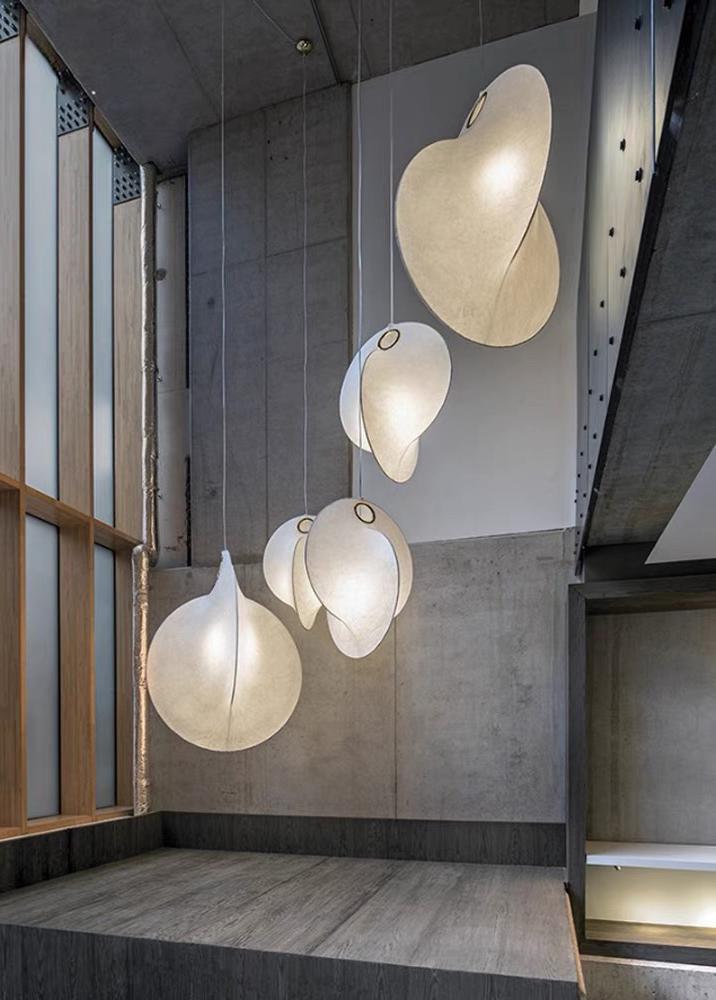 Sculpted Drop pendant light