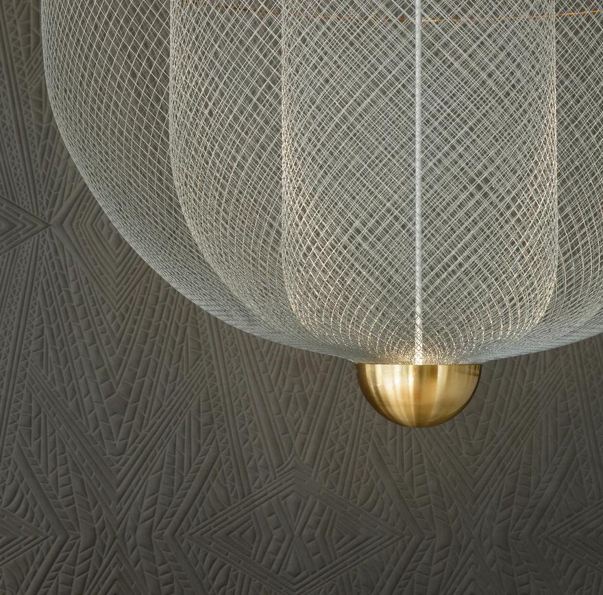 Mesh Bell pendant light