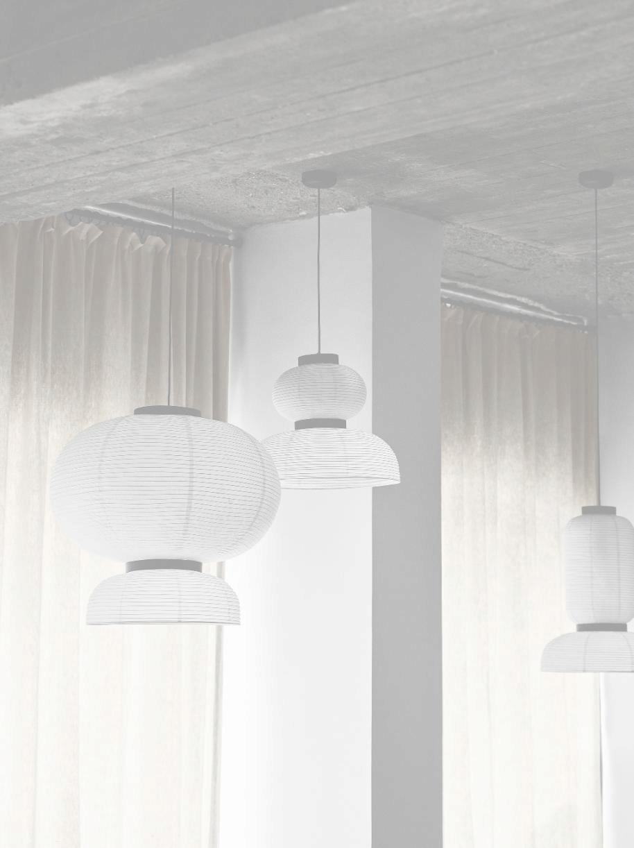 Ribbed Lantern pendant light