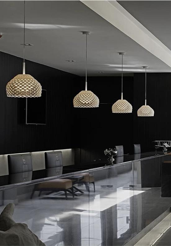 Woven Dome pendant light