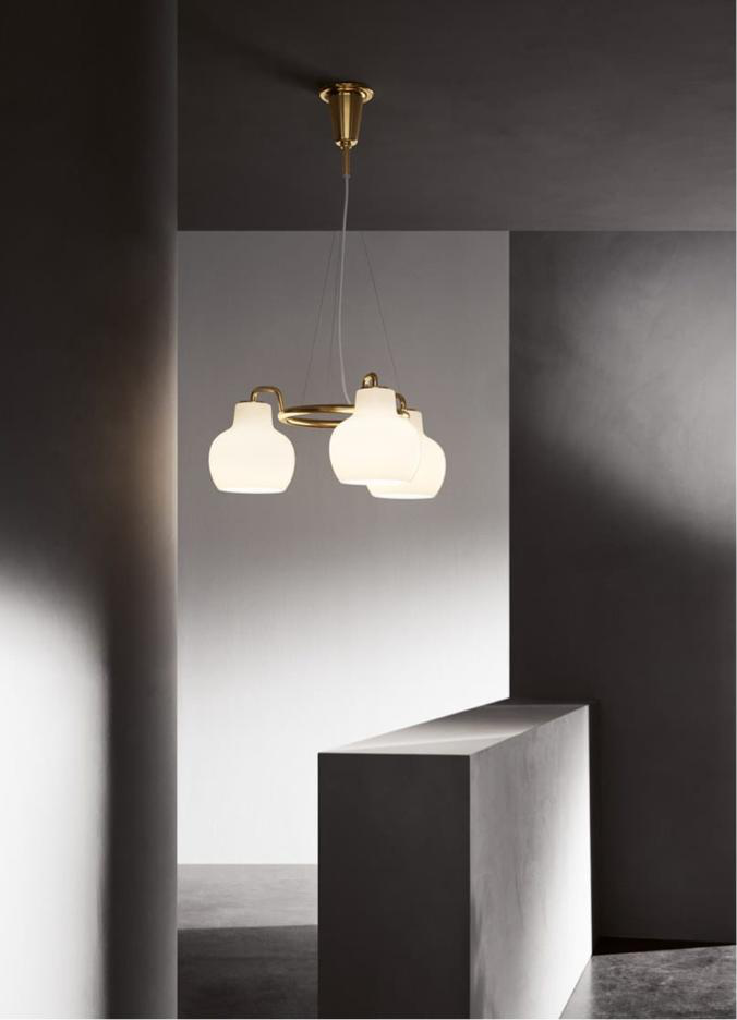 Opal Trio pendant light