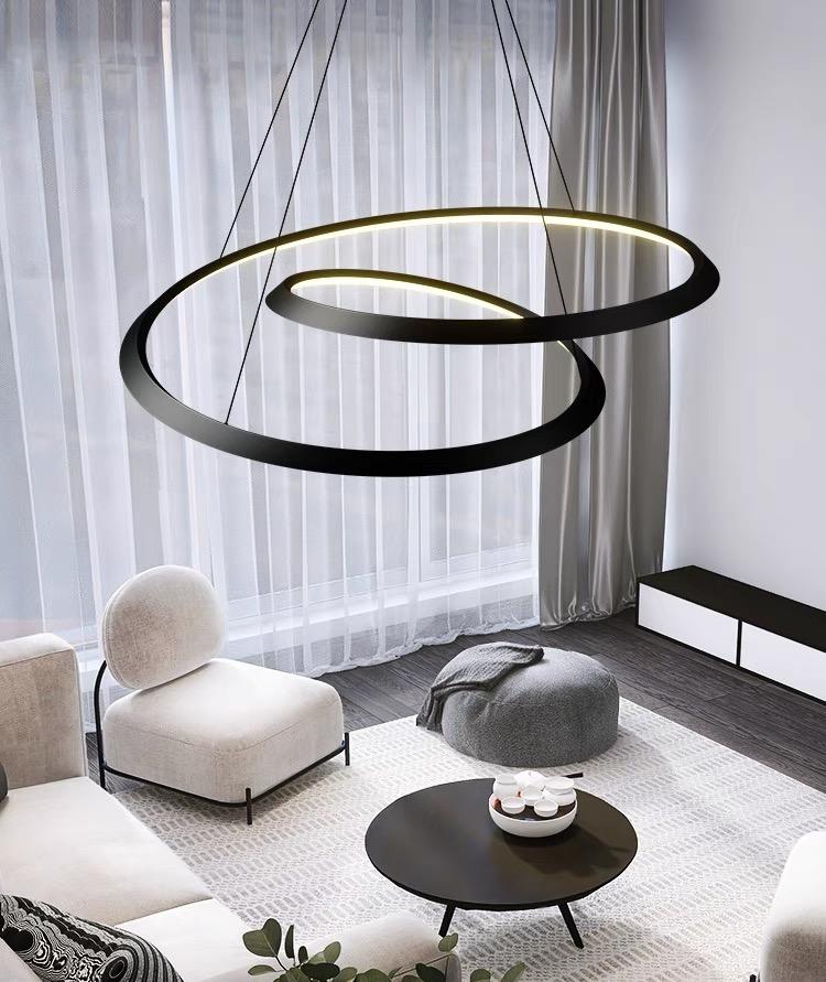 Twin Orbit pendant light