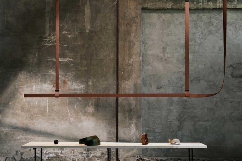 Suspended Belt pendant light
