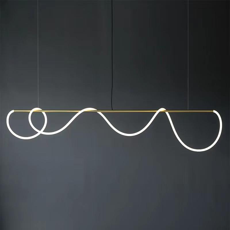 Looped Line pendant light