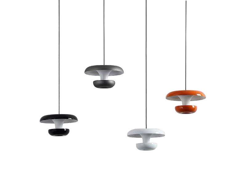 Twin Saucer pendant light
