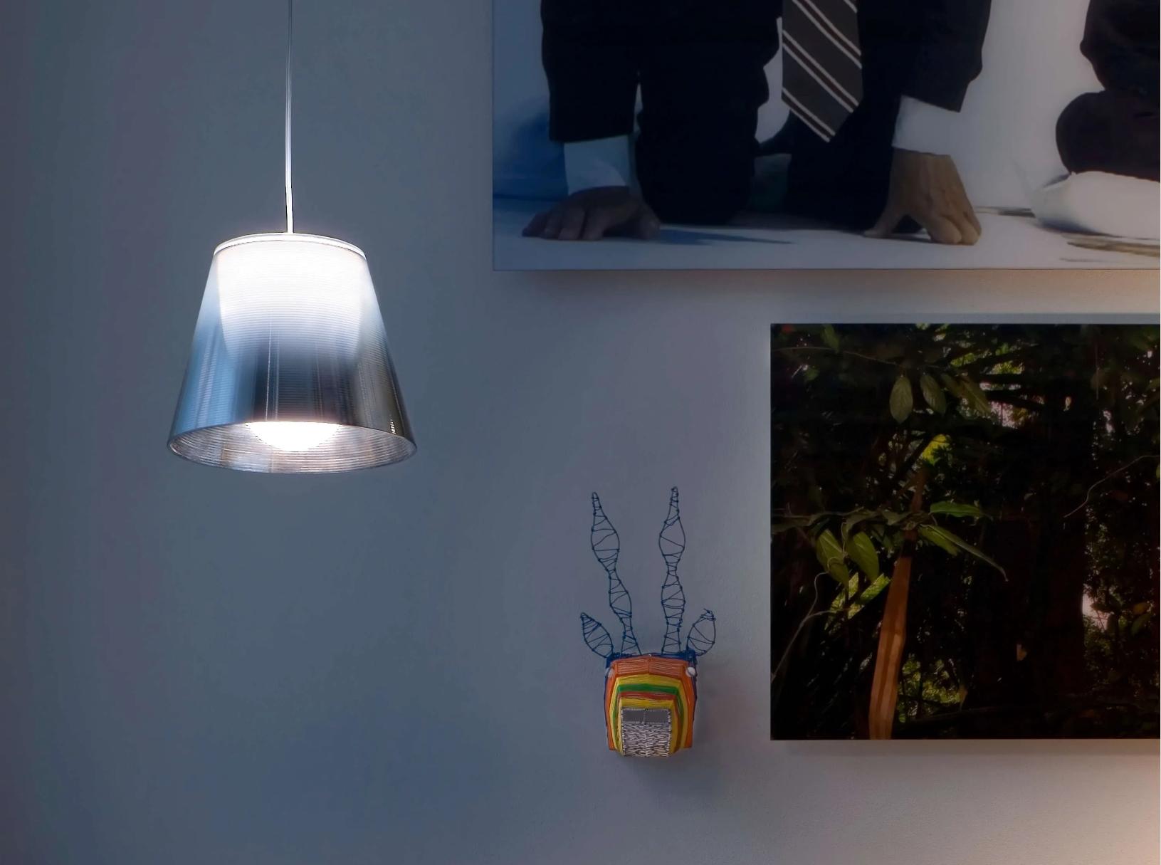 Glass Cone pendant light