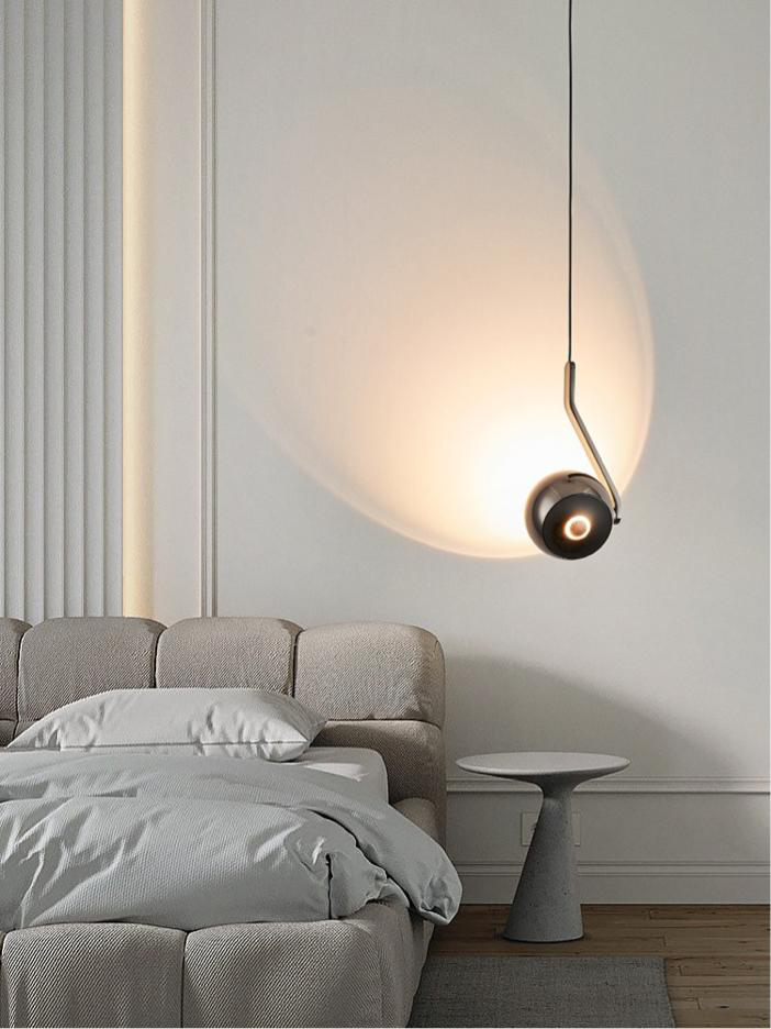 Focused Orb pendant light