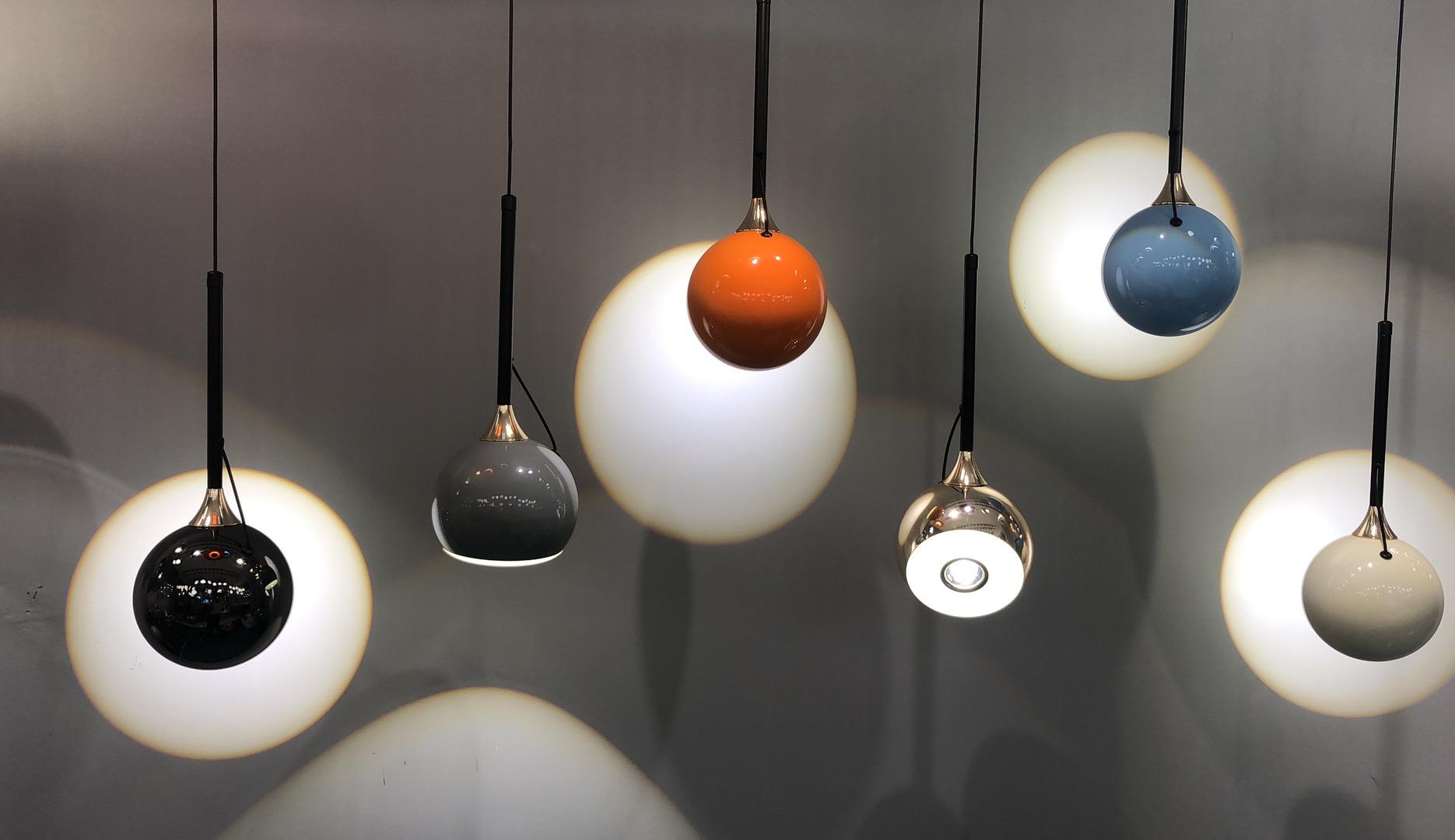 Colour Orb pendant light