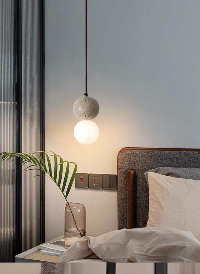 Twin Globe pendant light