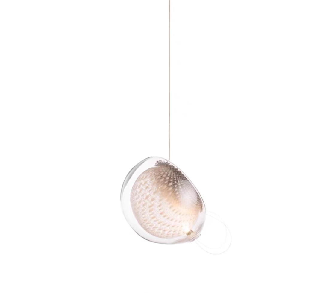 Tilted Glow pendant light