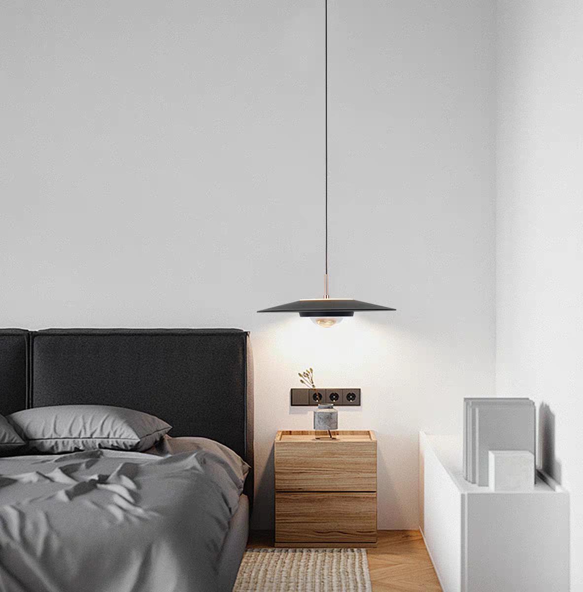 Bedside Disc pendant light