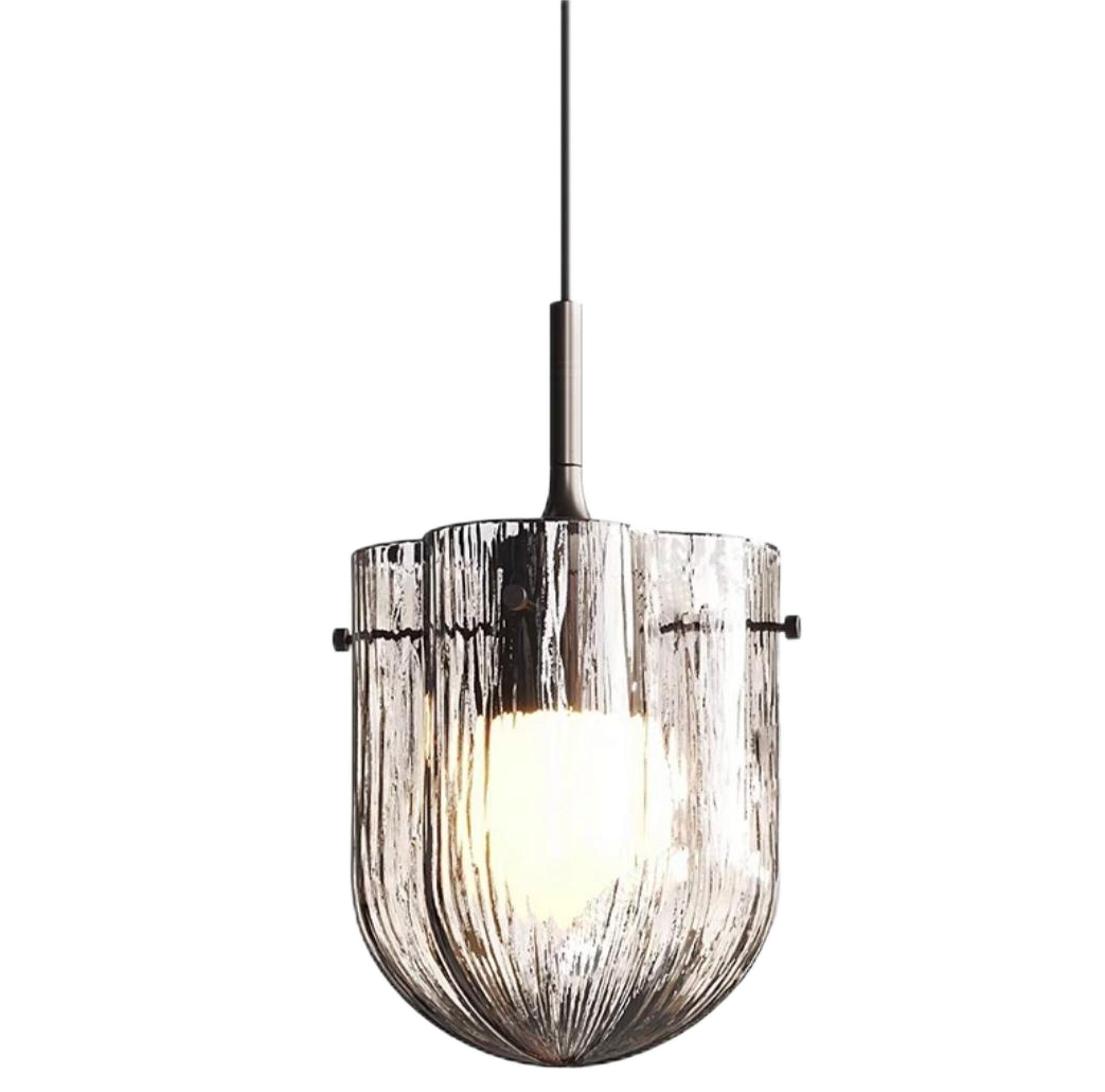 Fluted Capsule pendant light