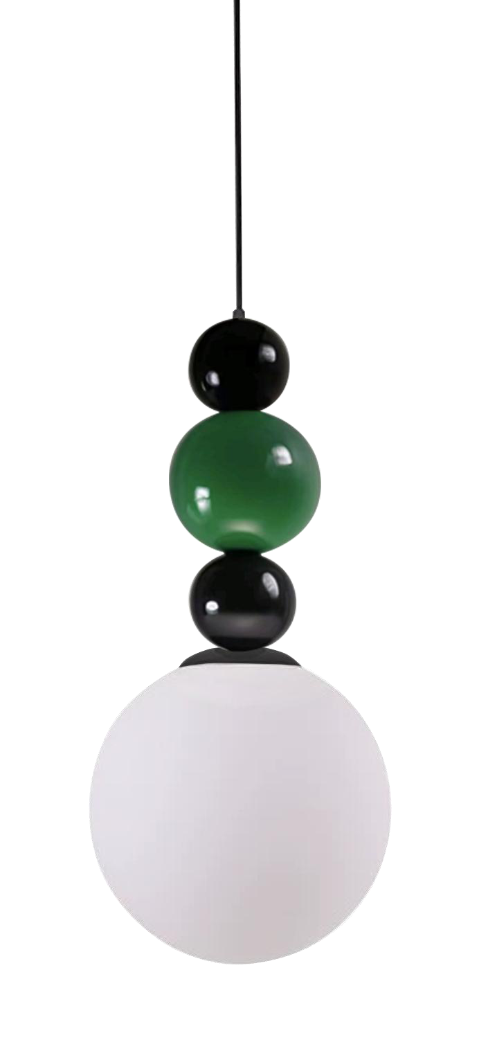 Stacked Globes pendant light