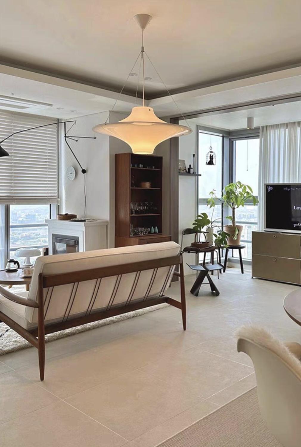 Wide Fold pendant light