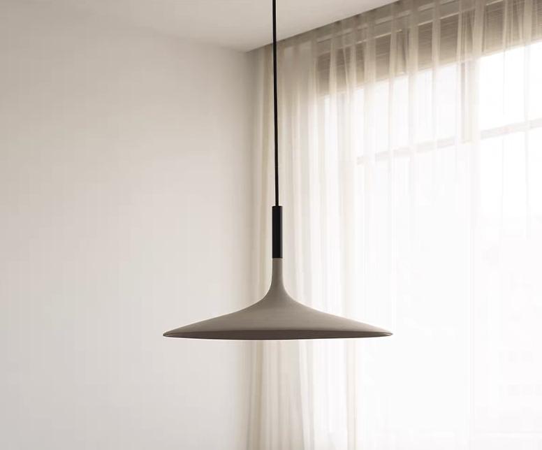 Sweeping Cone pendant light