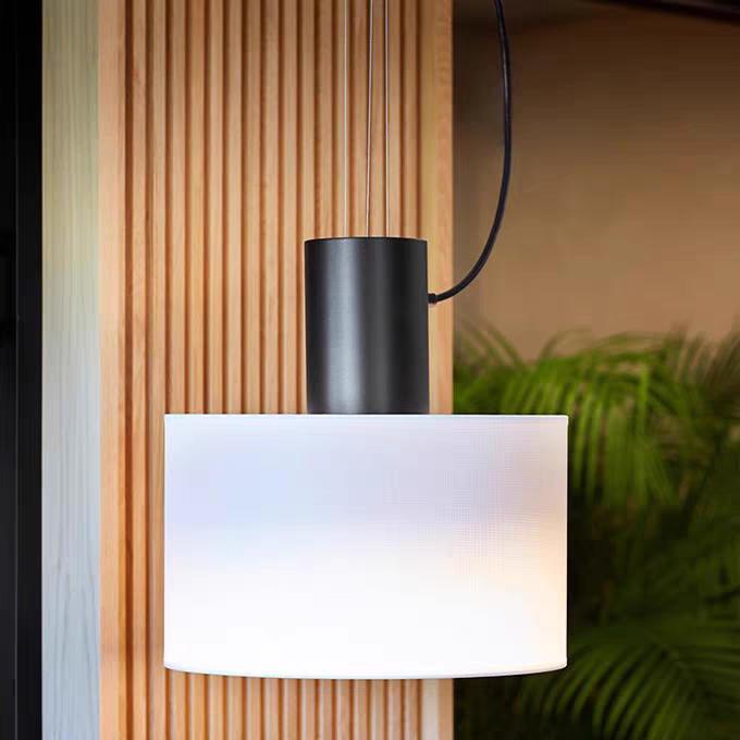 Opal Drum pendant light