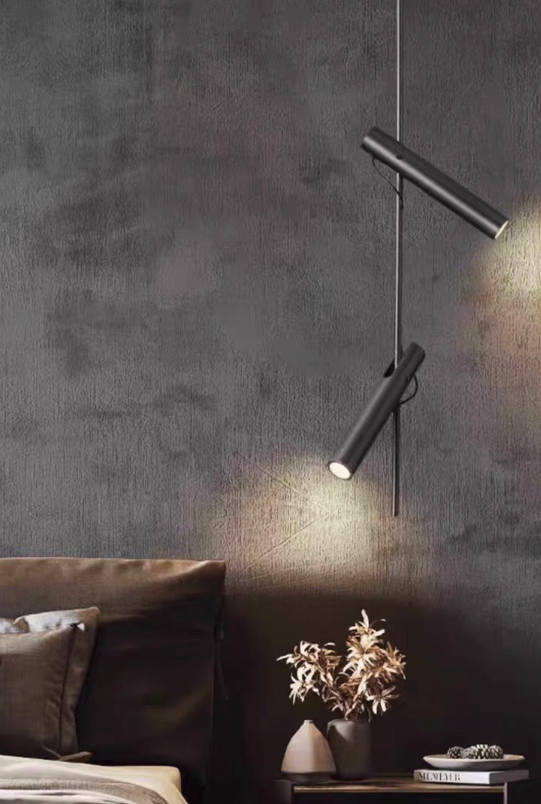 Angled Spot pendant light